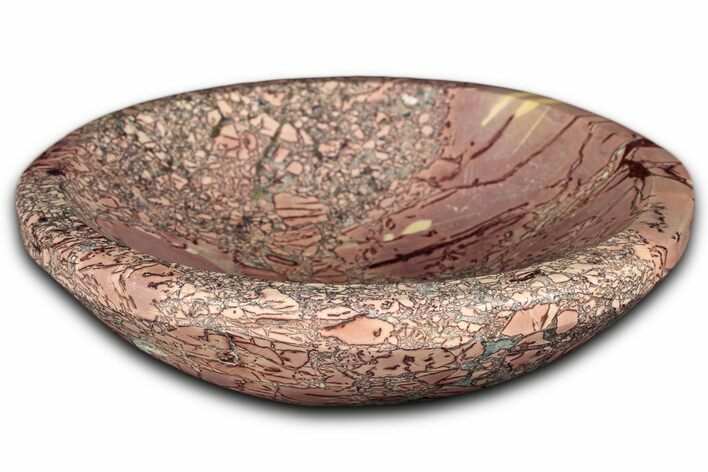 Polished Saharan Desert Jasper Dish - Morocco #349394